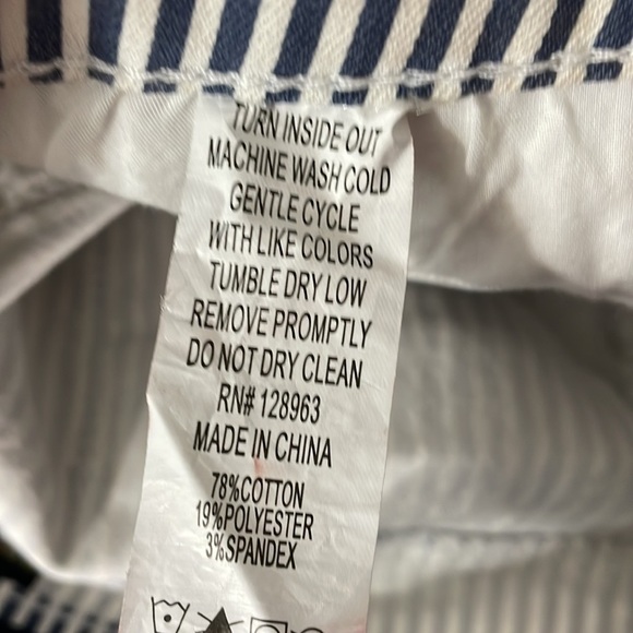 Indigo Rein Striped Bootcut Jeans - Picture 6 of 6